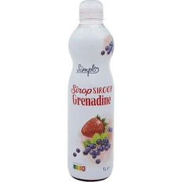 [PROD4438] 1L PET SIROP GRENADINE SIMPL (PACK-6)