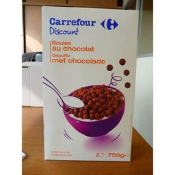 [PROD4458] 750G BOULE MAIS CHOCOLAT PPB (PACK-8)