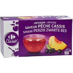 25ST INFUSION PECHE CASSIS CRF (PACK-10)